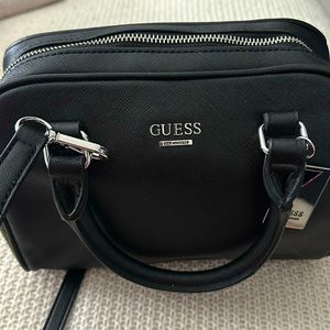 GUESS satchel handbag and crossbody strap